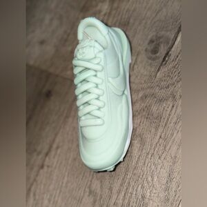 Custom Light Green sneaker candle